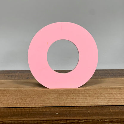 Kryliq Individual Letters: 5” Modern Style - Matte Pastel Pink