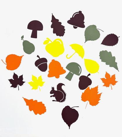 Laser Cut Fall Themed Calligraphy Blanks (Paper)