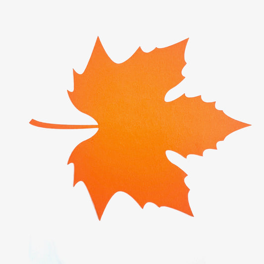 Laser Cut Fall Themed Calligraphy Blanks (Paper)