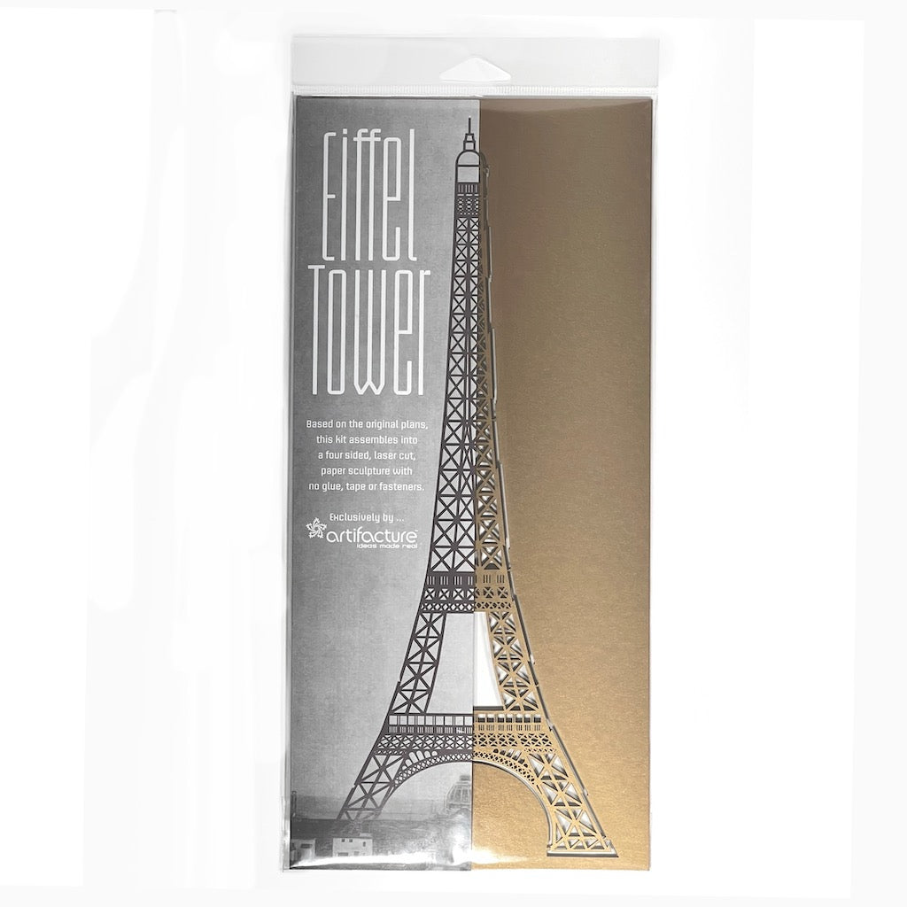 Paper Eiffel Tower Model